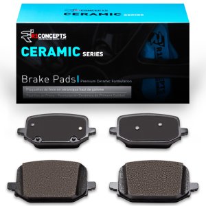Ford Mustang Brake Pads - Rear - R1 Concepts - Ceramic - `20-`26